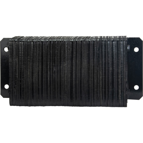 Laminated Dock Bumpers, Horizontal, Rubber, 24" W x 4" D x 12" H Oxford Builders Supplies Inc