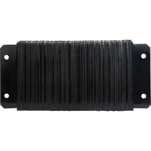 Laminated Dock Bumpers, Horizontal, Rubber, 24" W x 4" D x 12" H Oxford Builders Supplies Inc