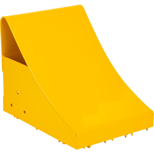 Cales-roue pour la glace, Acier, Jaune, 8-1/16" la x 10-5/8" p x 8-13/16" h Oxford Builders Supplies Inc