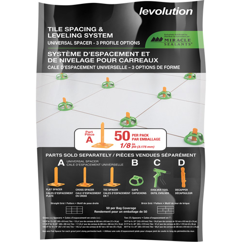 Miracle Sealants&reg; Levolution Universal Spacer Oxford Builders Supplies Inc