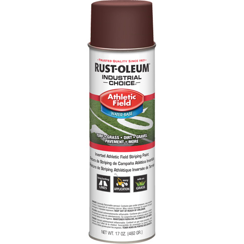Peinture de lignage pour terrains de sport AF1600, Rouge, Canette a&eacute;rosol Oxford Builders Supplies Inc