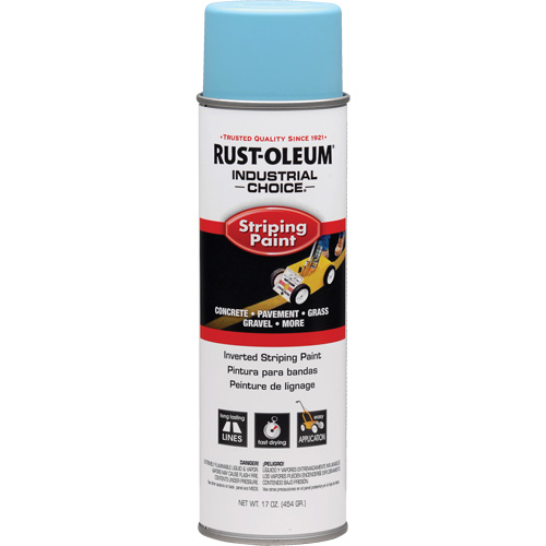 S1600 System Inverted Striping Paint, Blue, Aerosol Can Oxford Builders Supplies Inc