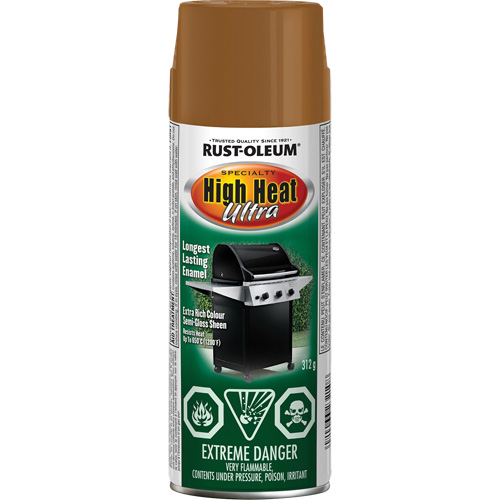 Peinture &eacute;mail en a&eacute;rosol haute temp&eacute;rature ultra Sp&eacute;cialit&eacute;, Canette a&eacute;rosol, Cuivre vieilli Oxford Builders Supplies Inc