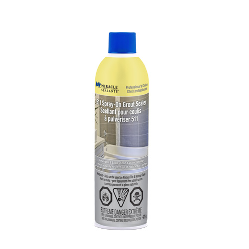 Scellant pour coulis &agrave; vaporiser 511 Miracle Sealants, Canette a&eacute;rosol Oxford Builders Supplies Inc