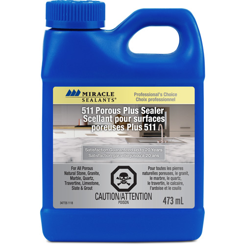 Scellant Porous Plus 511 Miracle Sealants, Cruche Oxford Builders Supplies Inc