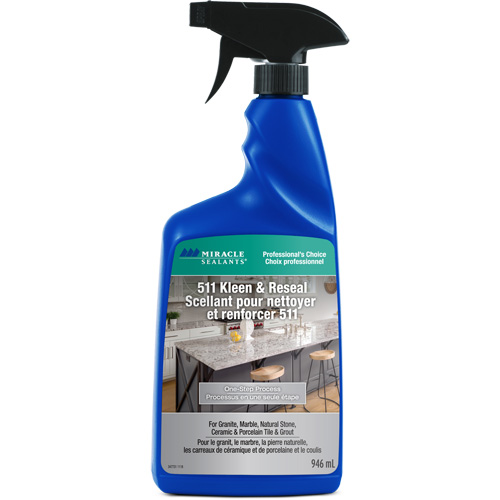 Scellant Kleen & ReSeal 511 Miracle Sealants, Bouteille &agrave; g&acirc;chette Oxford Builders Supplies Inc