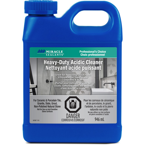 Nettoyant acide puissant Miracle Sealants, Cruche Oxford Builders Supplies Inc