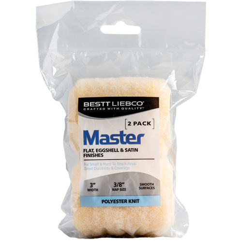 Master Trim and Traffic Roller Refill, 10 mm (3/8") Nap, 75 mm (3") L Oxford Builders Supplies Inc