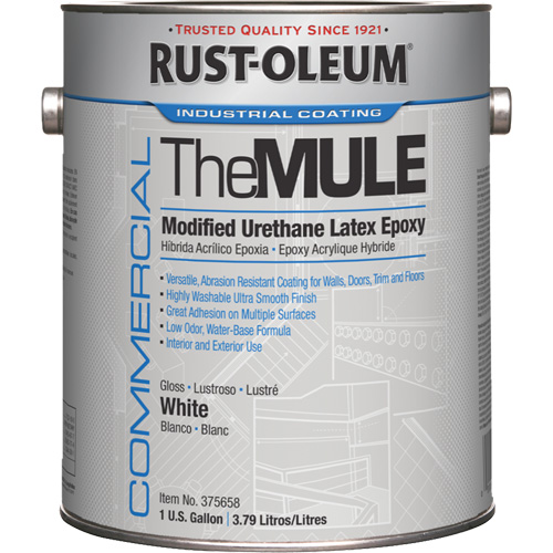 &eacute;poxy en latex d'ur&eacute;thane modifi&eacute;, Blanc, Gallon Oxford Builders Supplies Inc