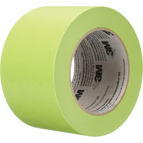 Industrial Painter's Tape 205, 72 mm (2-4/5") x 55 m (180'), Green Oxford Builders Supplies Inc