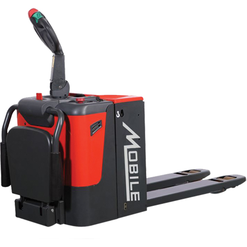 ESPT44N Self-Propelled "Ride-On" Electric Pallet Truck, 4400 lbs Cap., 48" L x 27" W Oxford Builders Supplies Inc