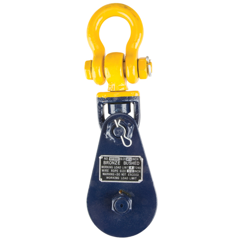 Block with Swivel Shackle Oxford Builders Supplies Inc