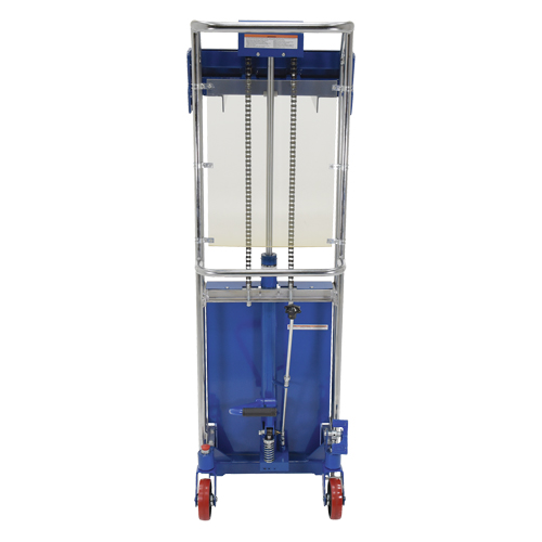 Hefti-Lift Load Stacker, Foot Pump Operated, 880 lbs. Capacity, 59" Max Lift Oxford Builders Supplies Inc