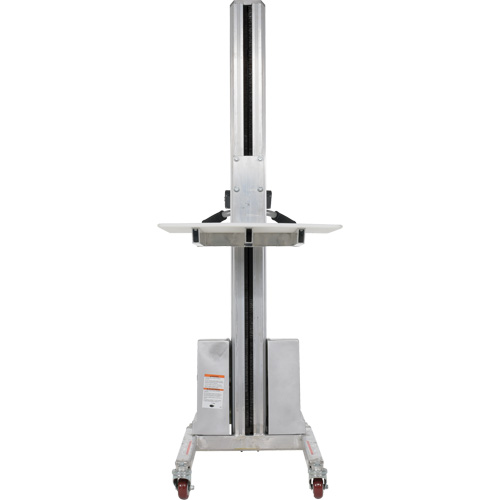 Quick Lift Stacker, Electric Operated, 175 lbs. Capacity, 57" Max Lift Oxford Builders Supplies Inc