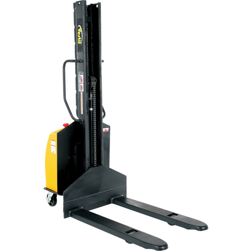Gerbeur motoris&eacute; avec m&acirc;t &eacute;troit, Fonctionnement &eacute;lectrique, Capacit&eacute; 1500 lb, Lev&eacute;e max 118" Oxford Builders Supplies Inc