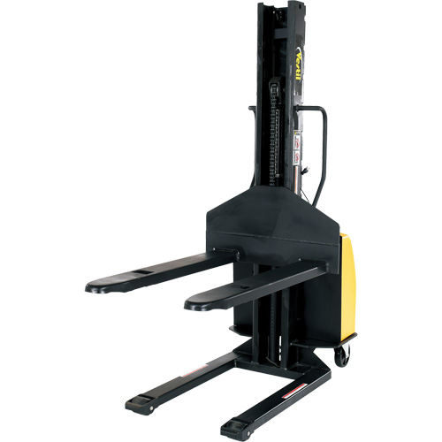Gerbeur motoris&eacute; avec m&acirc;t &eacute;troit, Fonctionnement &eacute;lectrique, Capacit&eacute; 1500 lb, Lev&eacute;e max 63" Oxford Builders Supplies Inc