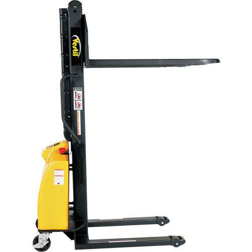 Gerbeur motoris&eacute; avec m&acirc;t &eacute;troit, Fonctionnement &eacute;lectrique, Capacit&eacute; 1500 lb, Lev&eacute;e max 63" Oxford Builders Supplies Inc