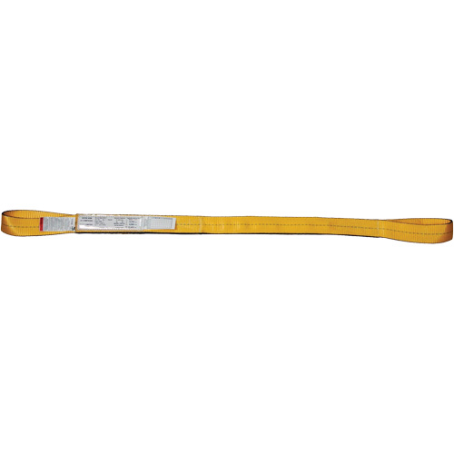 Lifting Sling, Double Ply, Double Eye, Type 3, 2" W x 20' L, 6200 lbs. Vertical Cap. Oxford Builders Supplies Inc