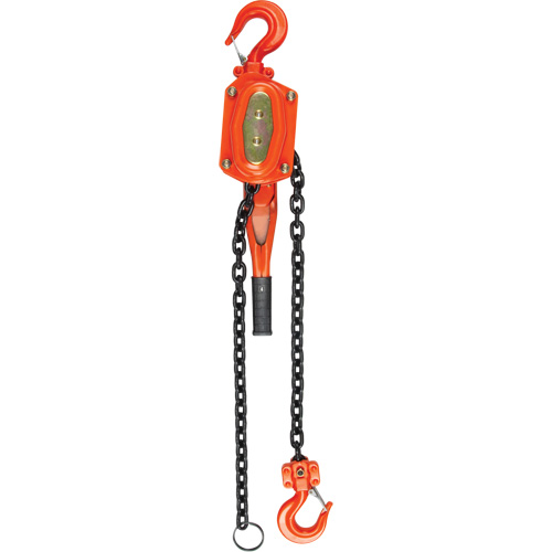 Palan &agrave; levier, Lev&eacute;e 5', Cabacit&eacute; 2000 lb (1 tonne), Chaîne en Acier alli&eacute; Oxford Builders Supplies Inc