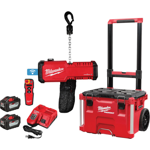 Palan compact &agrave; chaîne 1 tonne M18 avec ONE-KEY, Capacit&eacute; 2204 lb (1 tonnes) Oxford Builders Supplies Inc