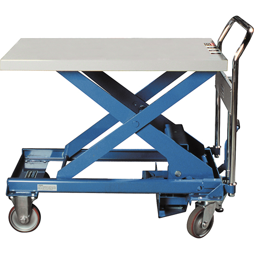 Dandy Lift Scissor Lift Table, 28" L x 17-7/10" W, Steel, 330 lbs. Capacity Oxford Builders Supplies Inc