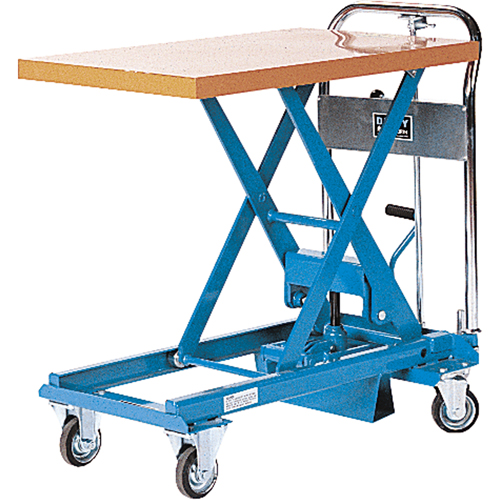 Dandy Lift Scissor Lift Table, 31-1/2" L x 19-7/10" W, Steel, 550 lbs. Capacity Oxford Builders Supplies Inc