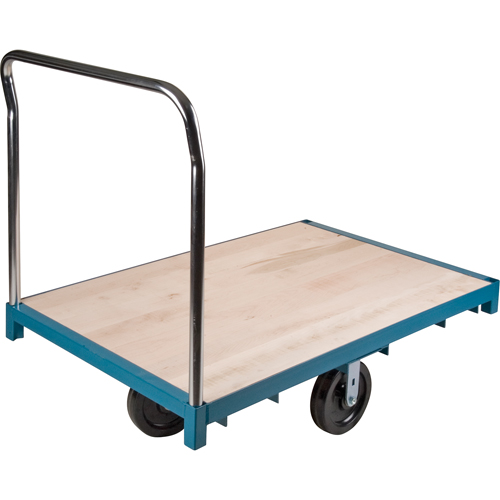 Heavy-Duty Platform Truck, 48" L x 24" W, 2500 lbs. Capacity, Nylon Casters Oxford Builders Supplies Inc