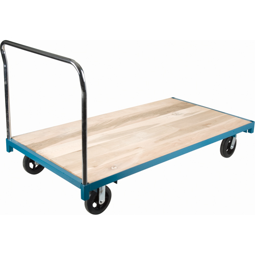 Heavy-Duty Platform Truck, 96" L x 48" W, 2000 lbs. Capacity, Rubber Casters Oxford Builders Supplies Inc
