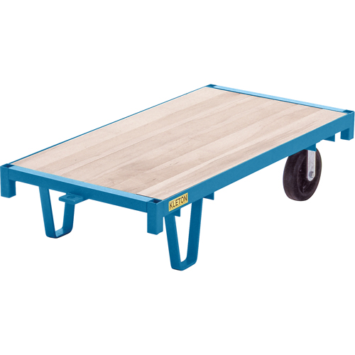 Specialized Platform Decks - Semi Live Skids, 48" L x 24" W, 2000 lbs. Capacity, Rubber Casters Oxford Builders Supplies Inc