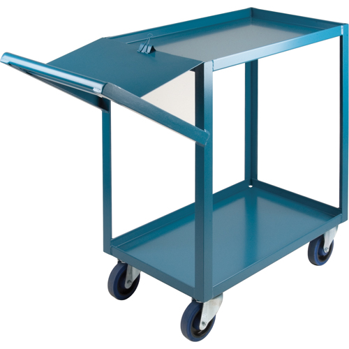 Order Picking Carts, 36" H x 18" W x 46" D, 2 Shelves, 1200 lbs. Capacity Oxford Builders Supplies Inc
