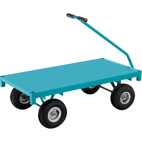 Chariots &agrave; plateforme - Chariots wagon ergonomiques &agrave; plateforme, 24" la x 48" la x Capacit&eacute; 1000 lb Oxford Builders Supplies Inc