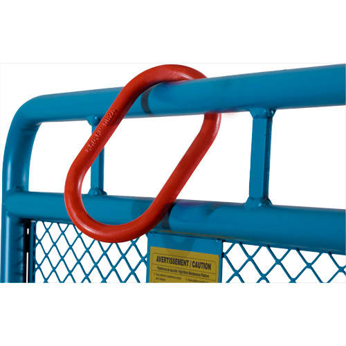 Nacelle &eacute;l&eacute;vatrice pour travail en hauteur, 36" x 36" x 72" h, Capacit&eacute; de 1000 lb, Acier Oxford Builders Supplies Inc