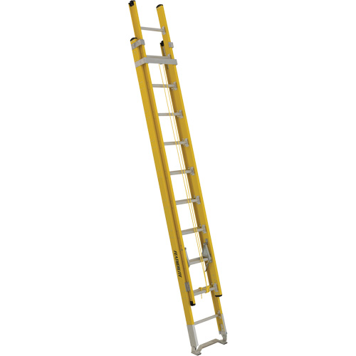 Industrial Heavy-Duty Extension Ladders (6200 Series), 375 lbs. Cap., 17' H, Grade 1AA Oxford Builders Supplies Inc