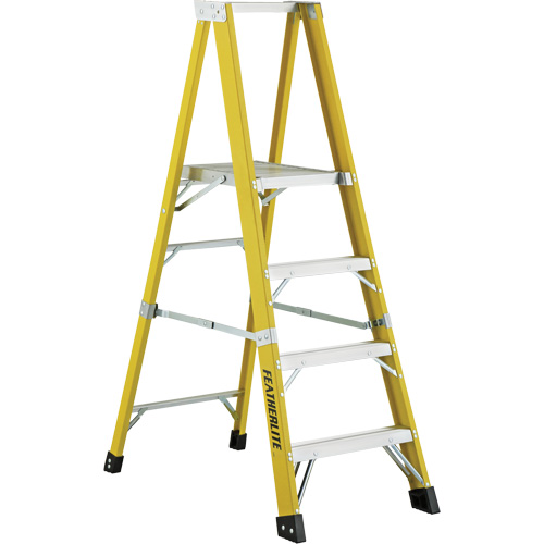 Industrial Heavy-Duty Platform Stepladders (6500 Series), 6', 300 lbs. Cap. Oxford Builders Supplies Inc