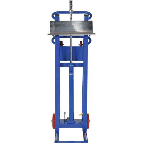 Gerbeur &agrave; plateforme hydraulique, M&eacute;canisme Pompe au pied, Capacit&eacute; de 750 lb, Levage max de 52" Oxford Builders Supplies Inc