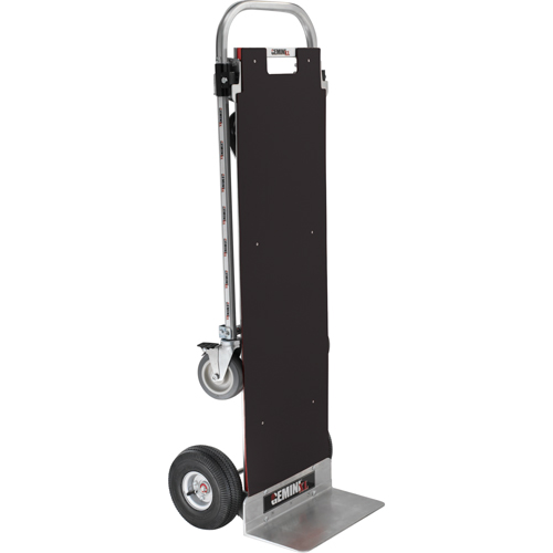 Diables transformables Gemini XL, Aluminium, Capacit&eacute; 1250 lb Oxford Builders Supplies Inc