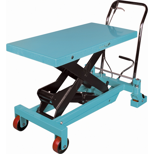 Heavy-Duty Hydraulic Scissor Lift Table, 40" L x 20-1/8" W, Steel, 2200 lbs. Capacity Oxford Builders Supplies Inc