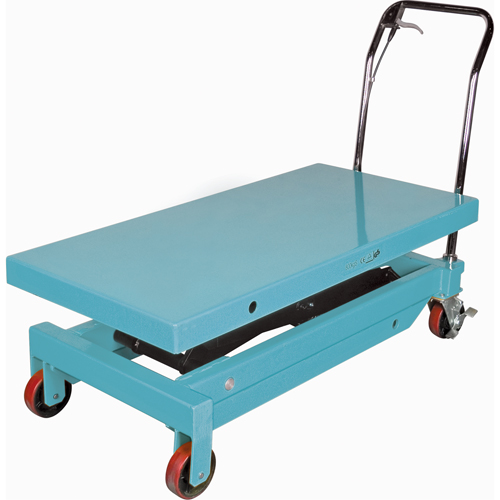 Heavy-Duty Hydraulic Scissor Lift Table, 48" L x 24" W, Steel, 1545 lbs. Capacity Oxford Builders Supplies Inc