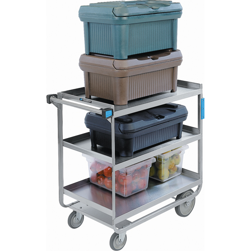 Heavy-Duty U Frame Carts, 3 Tiers, 19" W x 34-1/2" H x 33" D, 700 lbs. Capacity Oxford Builders Supplies Inc