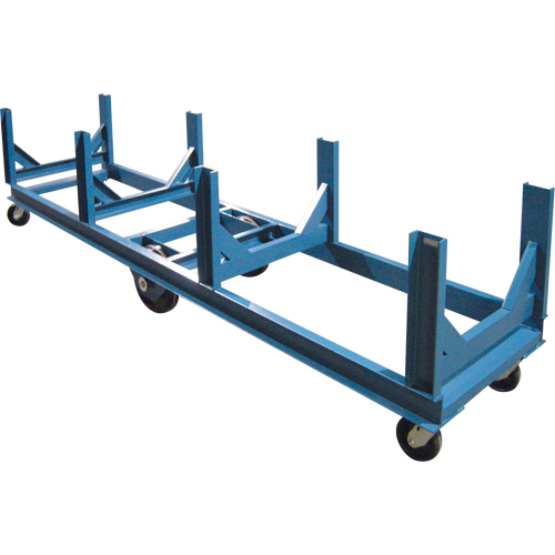 Bar Cradle Truck, 96" L x 28" W x 29" H, 5000 lbs. Capacity, Phenolic Wheels Oxford Builders Supplies Inc