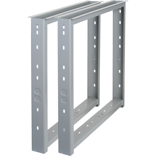 &eacute;tabli - Pieds, Acier, 22" p x 32" h, Paire Oxford Builders Supplies Inc