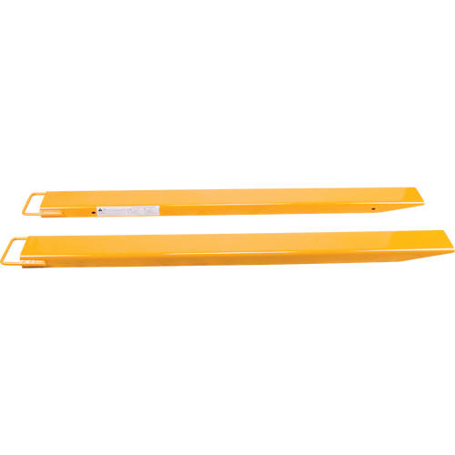 Fork Extensions, 72" L x 7" W, For Fork Width of 6" Oxford Builders Supplies Inc