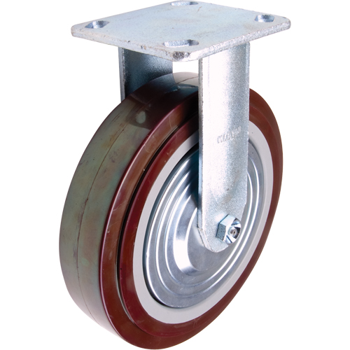 Roulette, Fixe, 8" (203,2 mm), Polyur&eacute;thane, 1000 lb (453,6 kg) Oxford Builders Supplies Inc