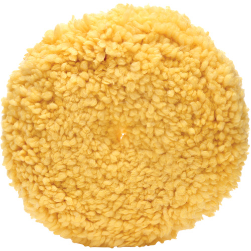 Hookit Polishing Pad, 9" Dia., Wool Blend Oxford Builders Supplies Inc