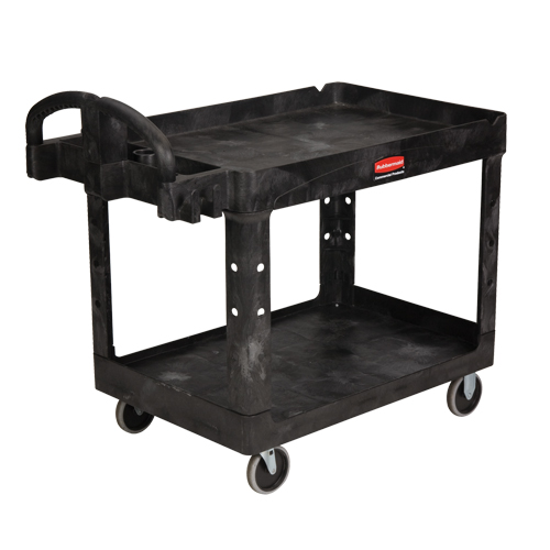 Chariot utilitaire robuste - 4520-88, 2 tiers, 25-1/4" x 39" x 44", Capacit&eacute; 500 lb Oxford Builders Supplies Inc