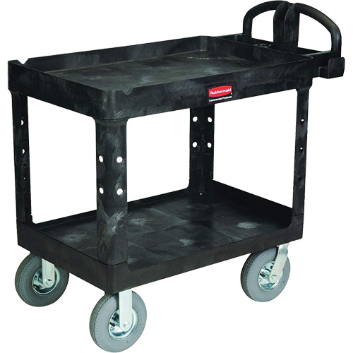 Chariot utilitaire robuste, 2 tiers, 25-1/4" x 37-1/8 x 36-3/8", Capacit&eacute; 500 lb Oxford Builders Supplies Inc