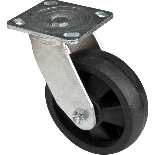 Roulettes haute temp&eacute;rature, Pivotant, 6" (152,4 mm), Nylon, 880 lb (399 kg) Oxford Builders Supplies Inc