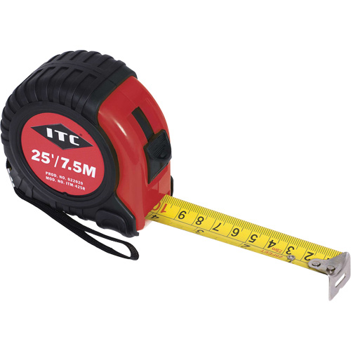ITM-425R Ruban &agrave; mesurer, 1" x 25' Oxford Builders Supplies Inc