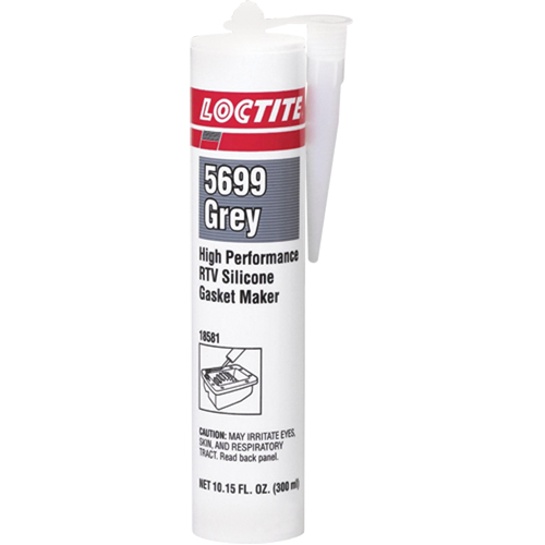 5699 High Performance RTV Silicone Gasket Maker, Cartridge, Grey Oxford Builders Supplies Inc