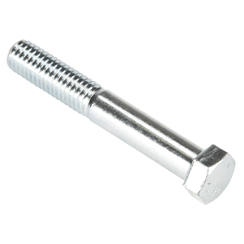 Hex Head Cap Screw, 7/16" Dia., 3" L, Zinc Plated, Coarse, Grade 5 Oxford Builders Supplies Inc